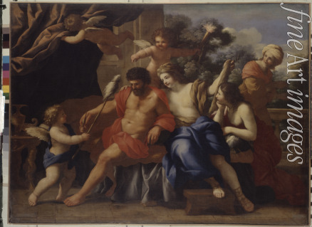 Romanelli Giovanni Francesco - Herkules und Omphale