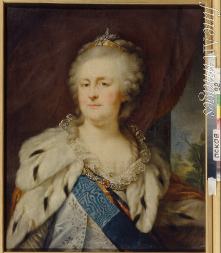 Lampi Johann-Baptist von the Elder - Portrait of Empress Catherine II (1729-1796)