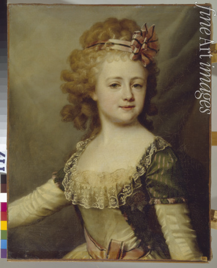 Levitsky Dmitri Grigorievich - Portrait of Grand Duchess Alexandra Pavlovna (1783-1801)