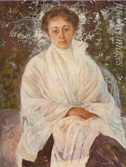 Brodski Isaak Israilewitsch - Porträt von Schauspielerin Maria Fjodorowna Andrejewa (1868-1953)