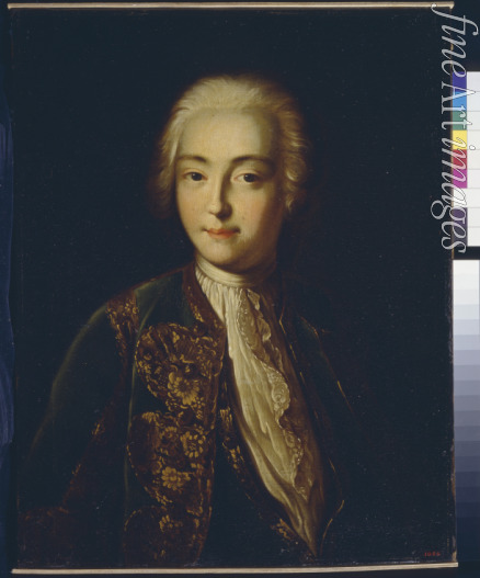 Unbekannter Künstler - Porträt von Großfürstin Elisabeth Petrowna (1709-1761)
