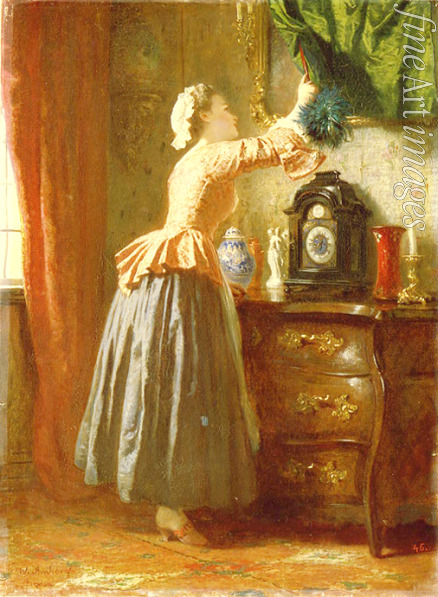 Amberg Wilhelm August - A Maid