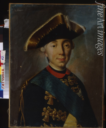 Anonymous - Portrait of the Tsar Peter III of Russia (1728-1762)