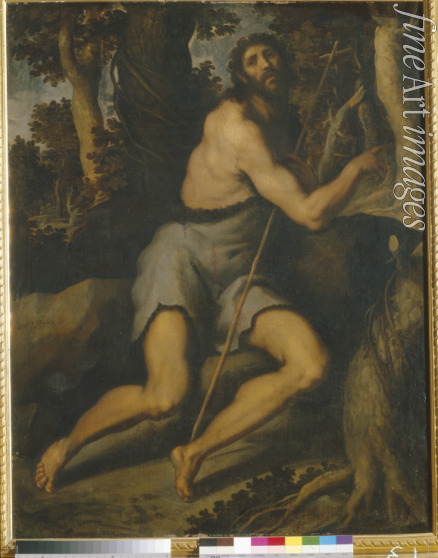 Palma il Giovane Jacopo der Jüngere - Johannes der Täufer in der Wüste