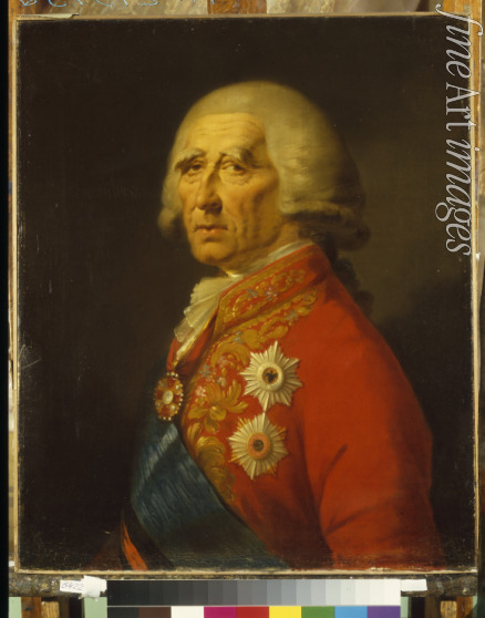 Unbekannter Künstler - Porträt von Iwan Graf Ostermann (1725–1811)