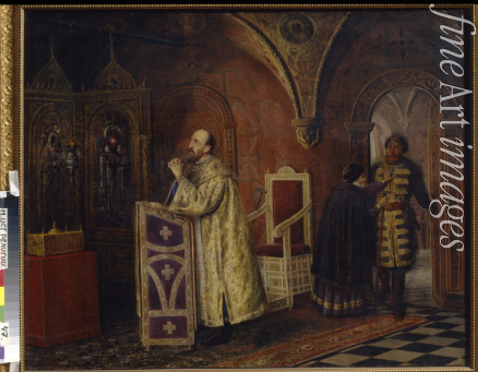 Pukirev Vasili Vladimirovich - Tsar Ivan IV the Terrible praying