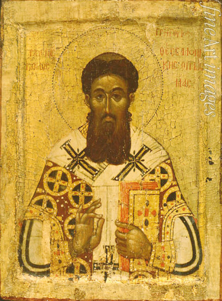 Byzantinische Ikone - Der heilige Gregorios Palamas