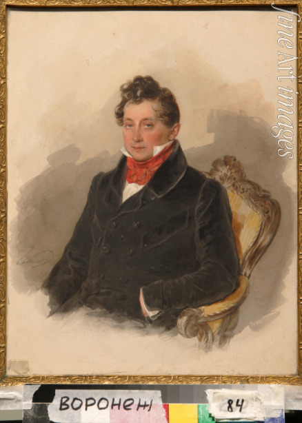 Sokolow Pjotr Fjodorowitsch - Porträt von Graf Matwei Jurjewitsch Wiljegorski (1794-1866)