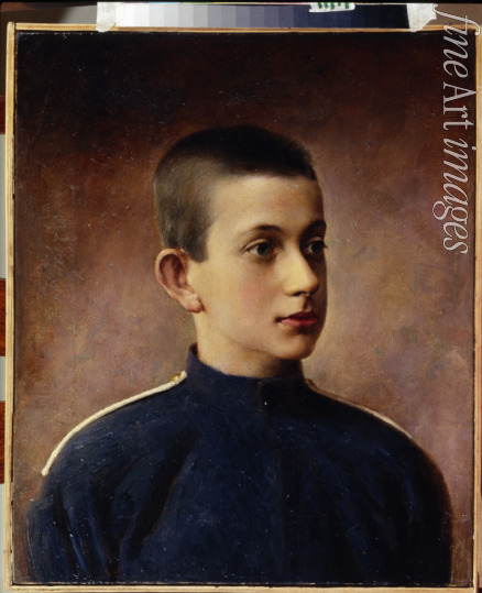 Tyurin Ivan Alexeevich - Portrait of Grand Duke Konstantin Nikolayevich of Russia (1827-1892)