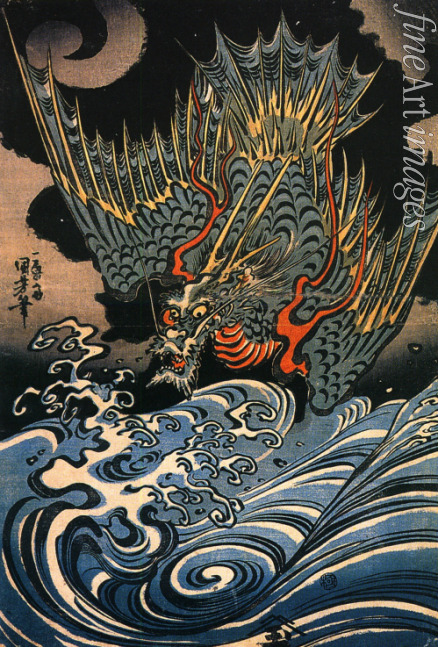 Kuniyoshi Utagawa - Sea-Dragon