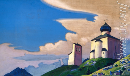 Roerich Nicholas - Die Kirche des heiligen Sergius von Radonesch