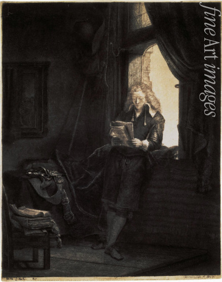 Rembrandt van Rhijn - Portrait of Jan Six