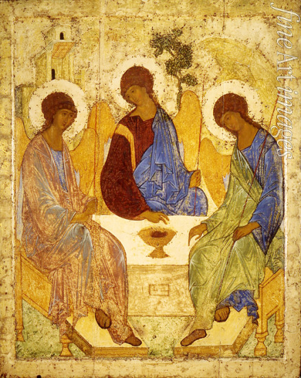 Rubljow Andrei - Die heilige Dreifaltigkeit