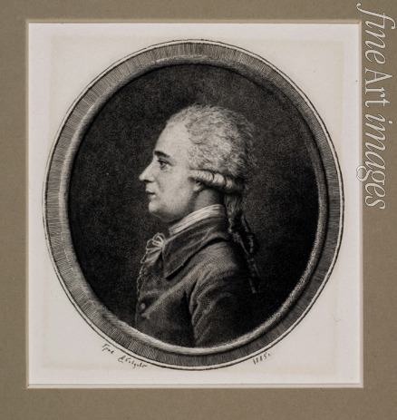 Russischer Meister - Porträt des Komponisten Dmitri Bortnjanski (1751-1825)
