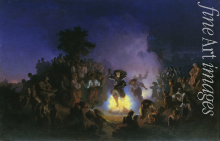 Sokolov Ivan Ivanovich - Night on the Eve of Ivan Kupala