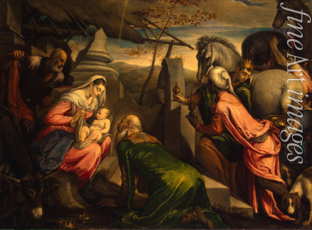 Bassano Francesco der Jüngere - Die Anbetung der Könige