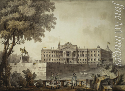 Quarenghi Giacomo Antonio Domenico - Das Michael-Schloss (Ingenieursschloss) in Sankt Petersburg