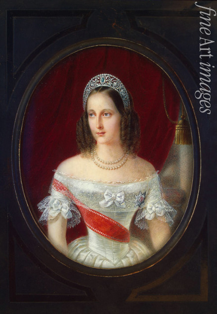 Anonymous - Portrait of Grand Duchess Maria Nikolaevna of Russia (1819–1876), Duchess of Leuchtenberg
