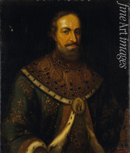 Unbekannter Künstler - Porträt von Philaret (Fjodor Nikitisch Romanow), Patriarch von Moskau und Mitregent (1553-1633)