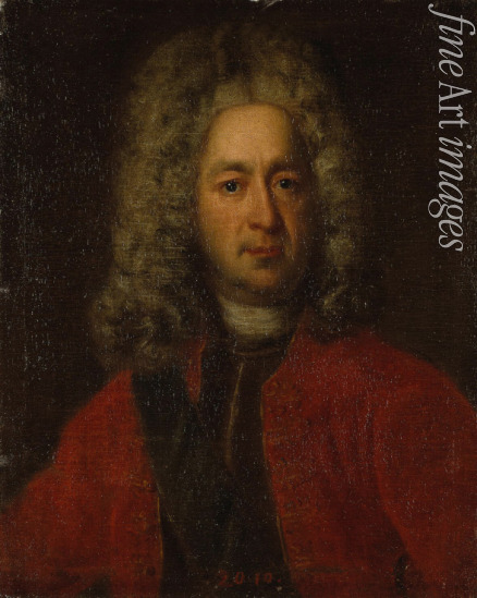 Unbekannter Künstler - Porträt von Graf Andrei Artamonowitsch Matwejew (1666–1728)