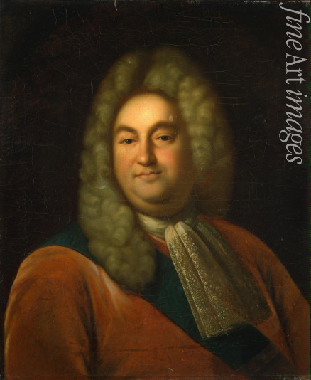 Unbekannter Künstler - Porträt von Baron Peter Pawlowitsch Schafirow (1669-1739)