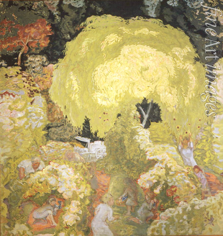 Bonnard Pierre - Autumn. Fruit picking