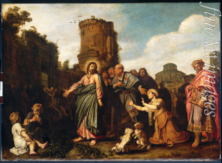 Lastman Pieter Pietersz. - Jesus und die kanaanäische Frau