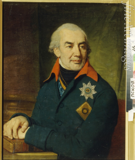 Borowikowski Wladimir Lukitsch - Porträt von Fürst Grigori Wolkonski (1746-1807)