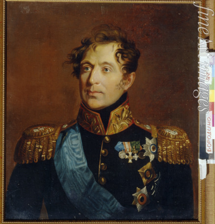 Dawe George - Porträt von Graf Michail Miloradowitsch (1771-1825)