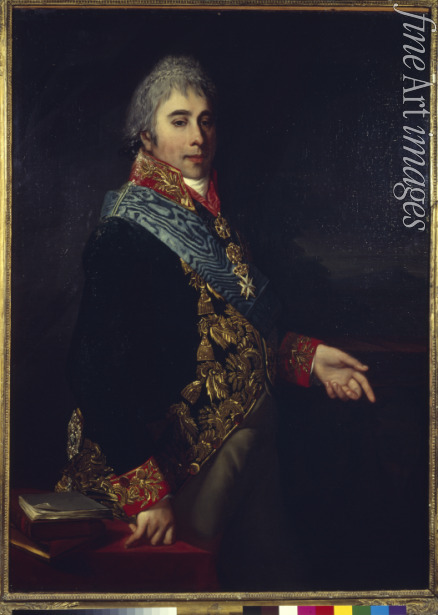 Mosnier Jean Laurent - Porträt von Fürst Alexander Lwowitsch Naryschkin (1760-1826)