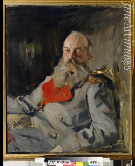 Serov Valentin Alexandrovich - Portrait of Grand Duke Michael Nikolaevich of Russia (1832-1909)