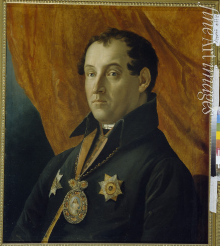 Chrucki Ivan Phomich - Portrait of Bishop Joseph Siemaszko (Syemashko) of Lithuania (1798-1868)