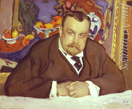 Serow Valentin Alexandrowitsch - Porträt des Sammlers Iwan Morosow (1871-1921)