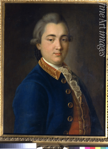 Argunow Iwan Petrowitsch - Porträt von Boris Wladimirowitsch Scheremetew in der Uniform der Chevaliergarde