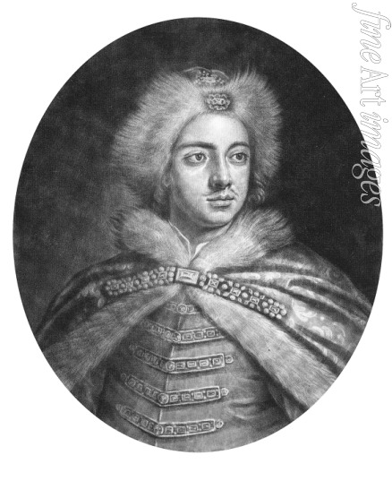 Gole Jacob - Porträt von Kaiser Peter I. der Große (1672-1725)