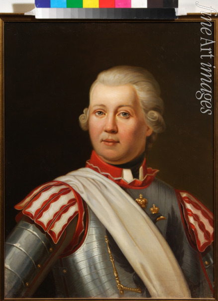 Unbekannter Künstler - Porträt von Graf Valentin Platonowitsch Mussin-Puschkin (1735-1804)