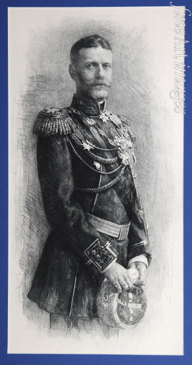 Rundalzow Michail Viktorowitsch - Porträt von Großfürst Sergei Alexandrowitsch von Russland (1857-1905)