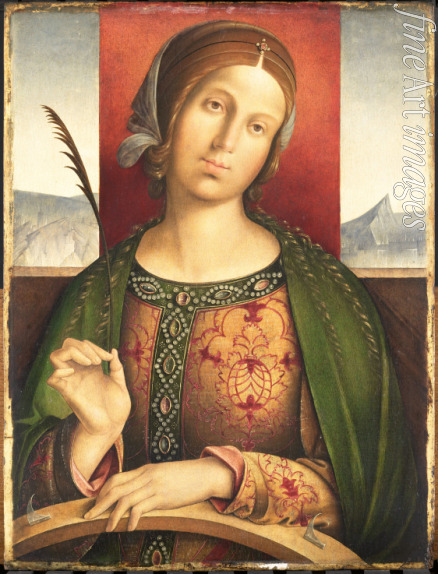 Zaganelli Francesco - Die heilige Katharina