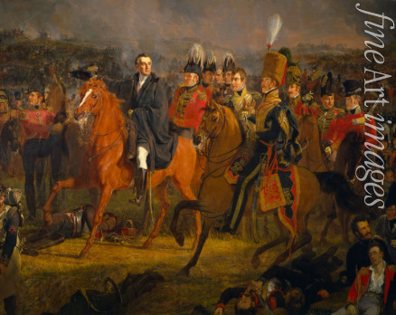 Pieneman Jan Willem - Die Schlacht von Waterloo (Detail)