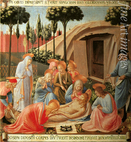 Angelico Fra Giovanni da Fiesole - The Lamentation over Christ