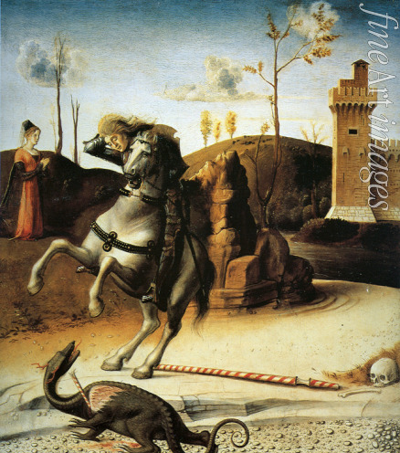 Bellini Giovanni - Saint George Killing the Dragon