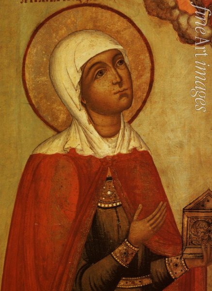 Russische Ikone - Maria Magdalena (Detail)