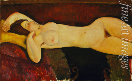 Modigliani Amedeo - Die nackte Ruhende