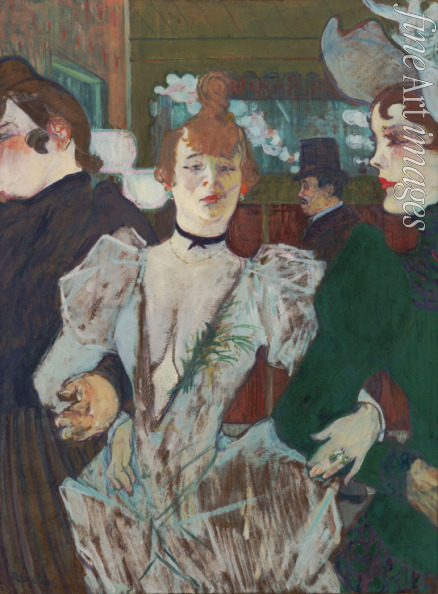 Toulouse-Lautrec Henri de - La Goulue at the Moulin Rouge
