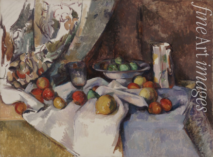 Cézanne Paul - Stilleben mit Äpfel