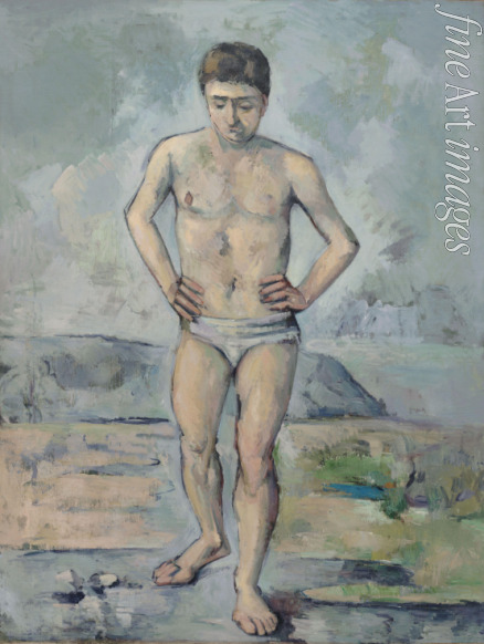 Cézanne Paul - Der Badende