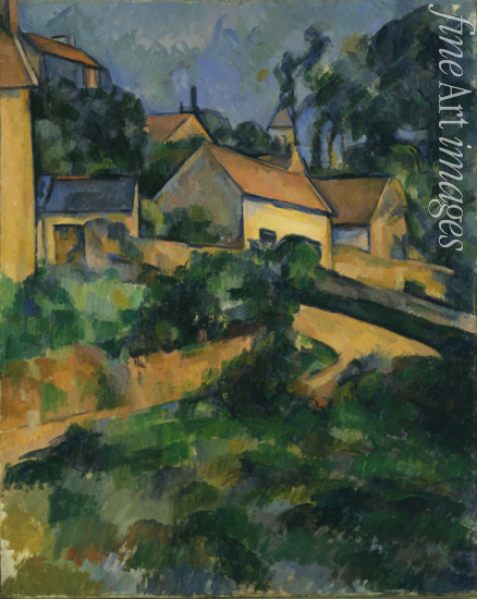 Cézanne Paul - Straßenkurve in Montgeroult