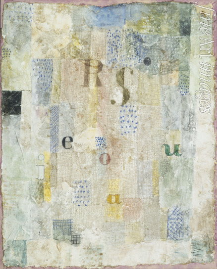 Klee Paul - Vocal Fabric of the Singer Rosa Silber