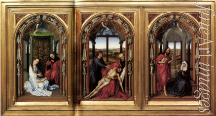 Weyden Rogier van der - Triptych of Our Fair Lady (Miraflores Altarpiece)