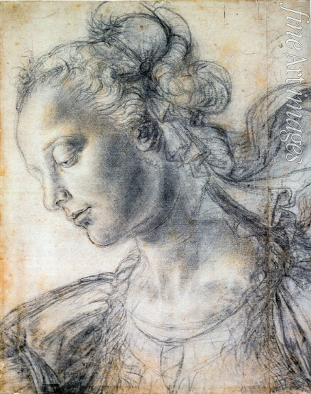 Verrocchio Andrea del - Head of a Woman